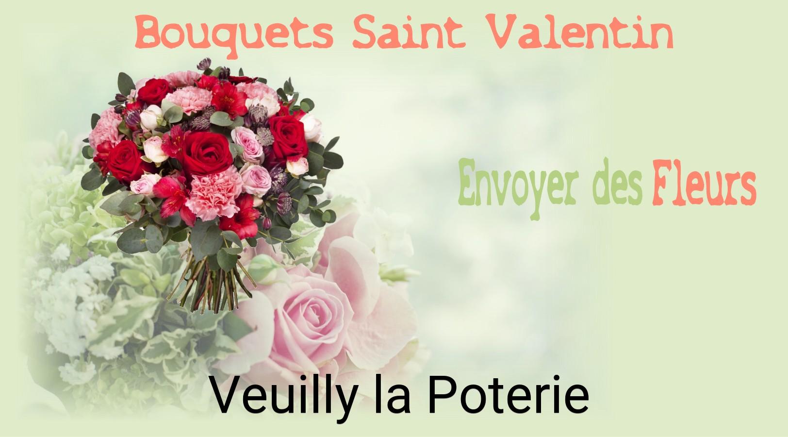 Roses de Saint-Valentin livrées à Veuilly-la-Poterie